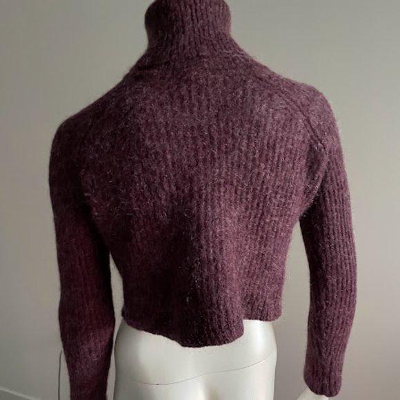 Talula Wool Cropped Turtleneck - Picture 2 of 3